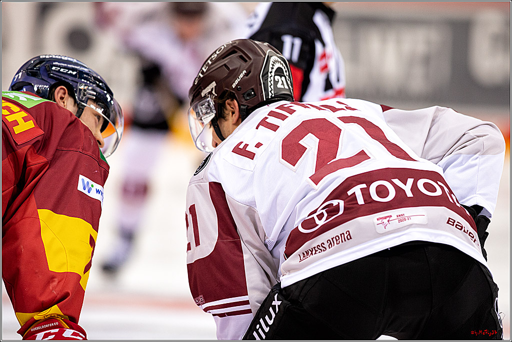 PENNY DEL;  Duesseldorfer EG - Koelner Haie; Duesseldorf, 21.02.2021